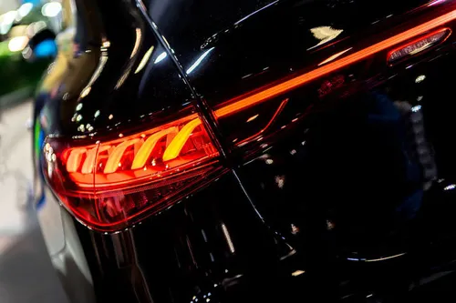 Car in premium lighting